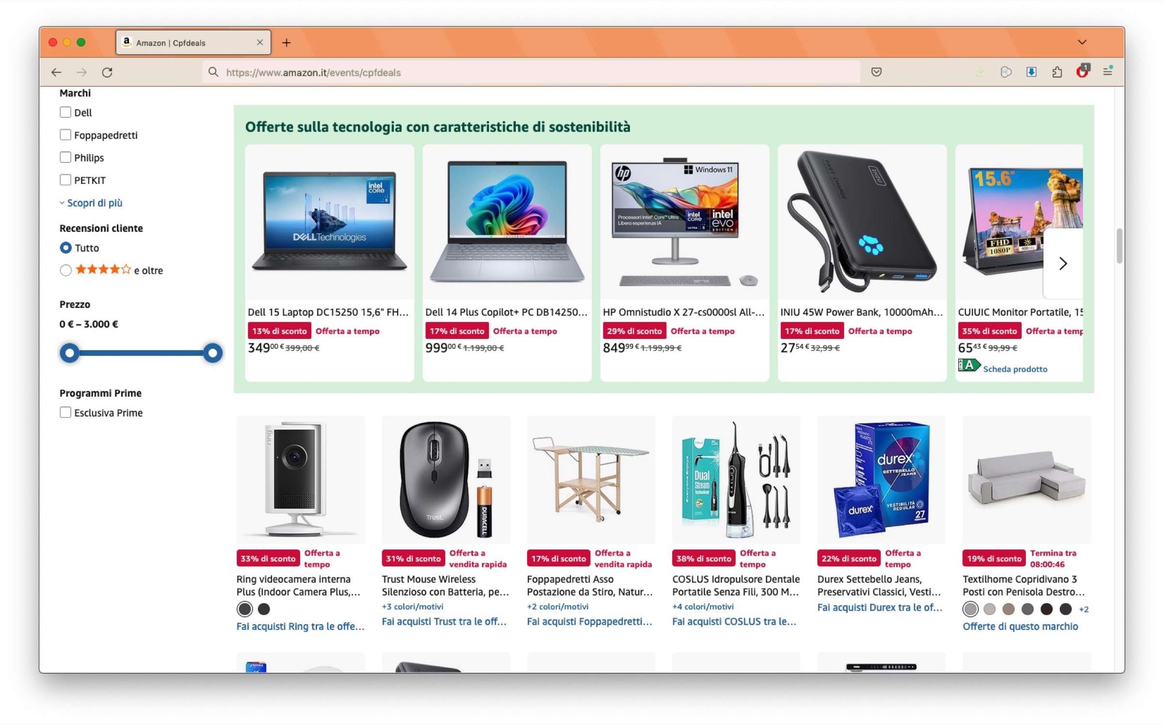 Settimana del Climate Pledge Amazon: prodotti sostenibili con sconti fino al 30% - macitynet.it Settimana del Climate Pledge Amazon: prodotti sostenibili con sconti fino al 30% - macitynet.it