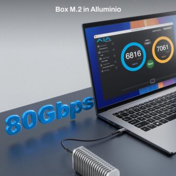 TerraMaster D1 SSD Pro, astuccio Thunderbolt 5 fanless fino a 7.061 MB/s - macitynet.it