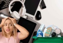 Non farlo mai, i rifiuti elettronici non vanno nell’indifferenziata: dove smaltirli senza sbagliare rifiuti elettronici non si buttano nella differenziata