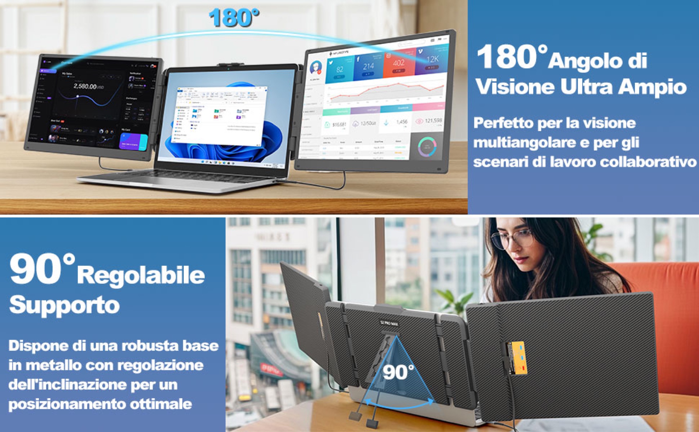 Con KEFEYA aggiungete due monitor al MacBook anche in mobilità - macitynet.it Con KEFEYA aggiungete due monitor al MacBook anche in mobilità - macitynet.it