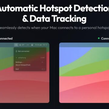 HotspotPeek per Mac monitora in tempo reale il consumo dati dell'hotspot - macitynet.it