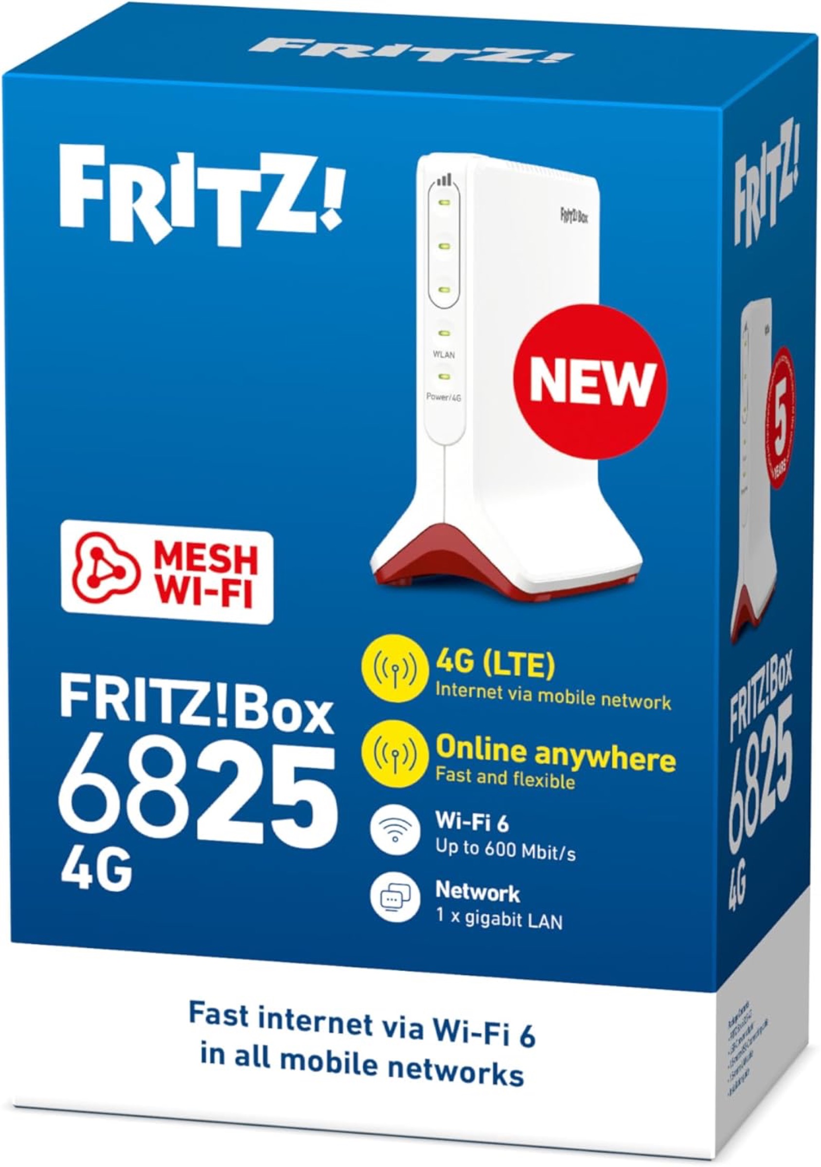 FRITZ!Box 6825 4G: router 4G portatile con supporto USB-C - macitynet.it