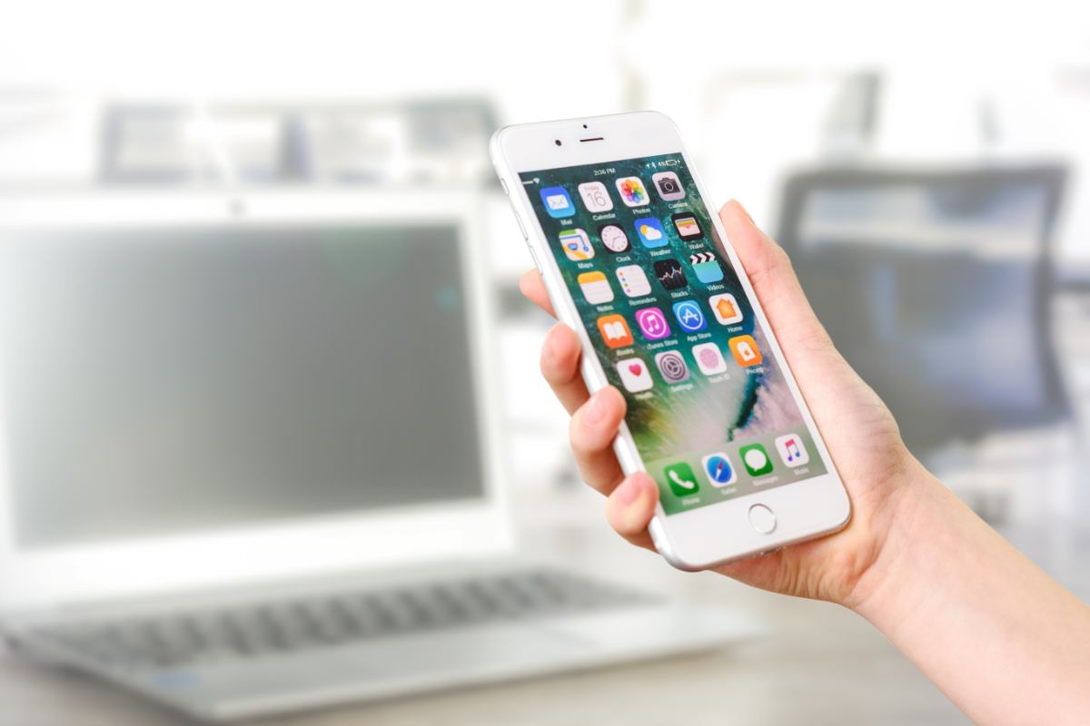 Smartphone Apple Smartphone bianco