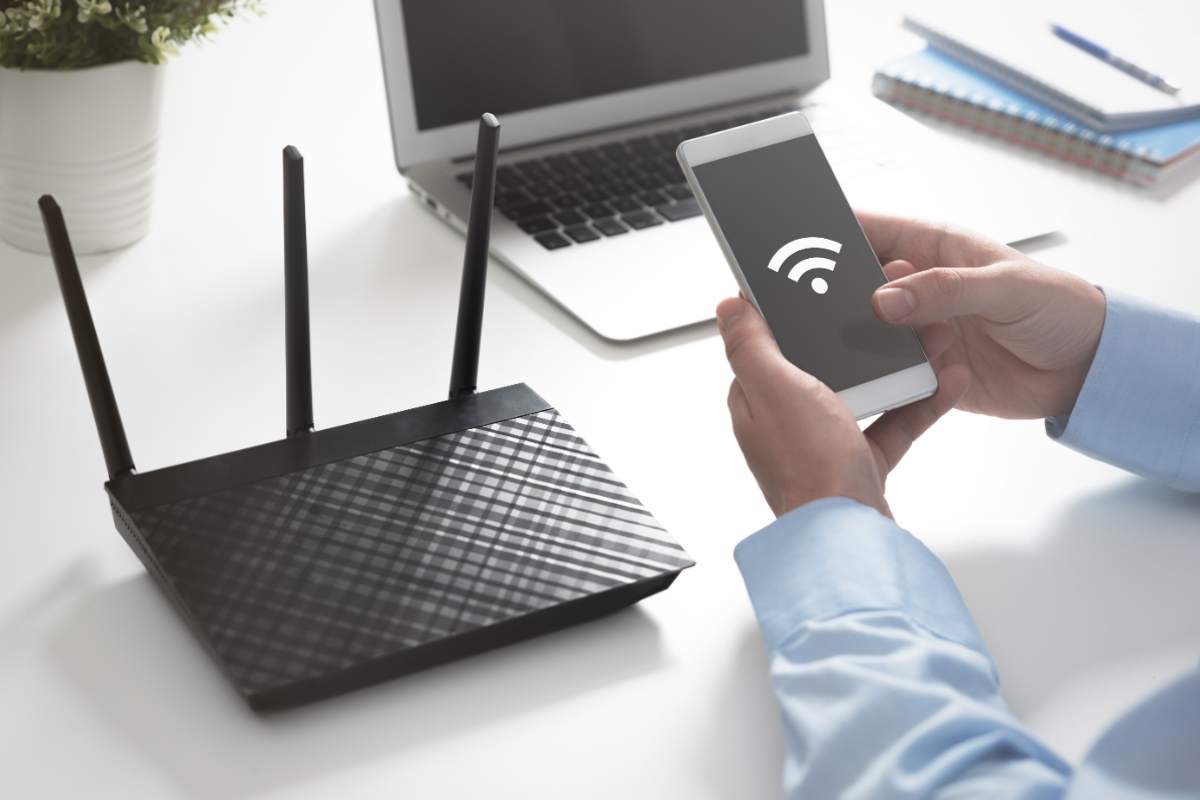 Router pc smartphone Router pc smartphone