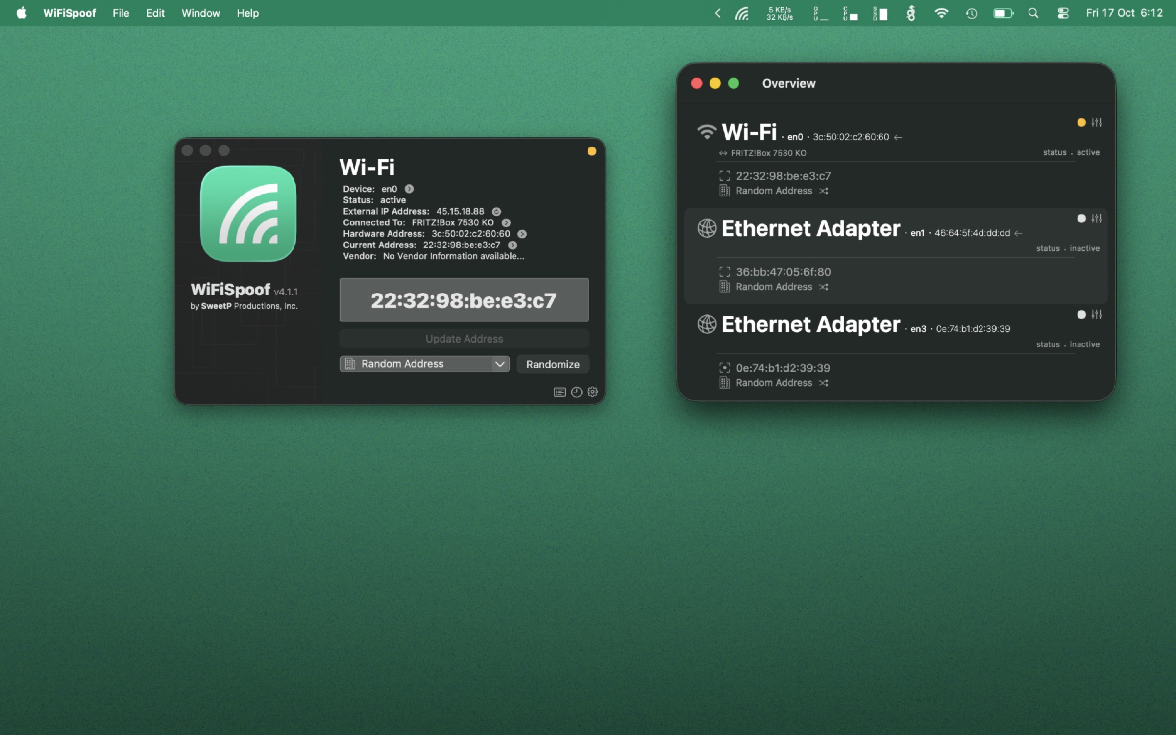 WiFiSpoof scontato a 3 $, protegge la privacy quando si naviga su reti pubbliche col Mac - macitynet.it WiFiSpoof scontato a 3 $, protegge la privacy quando si naviga su reti pubbliche col Mac - macitynet.it
