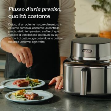 COSORI ICONIC Single: la friggitrice che scrocchia arriva in Italia - macitynet.it