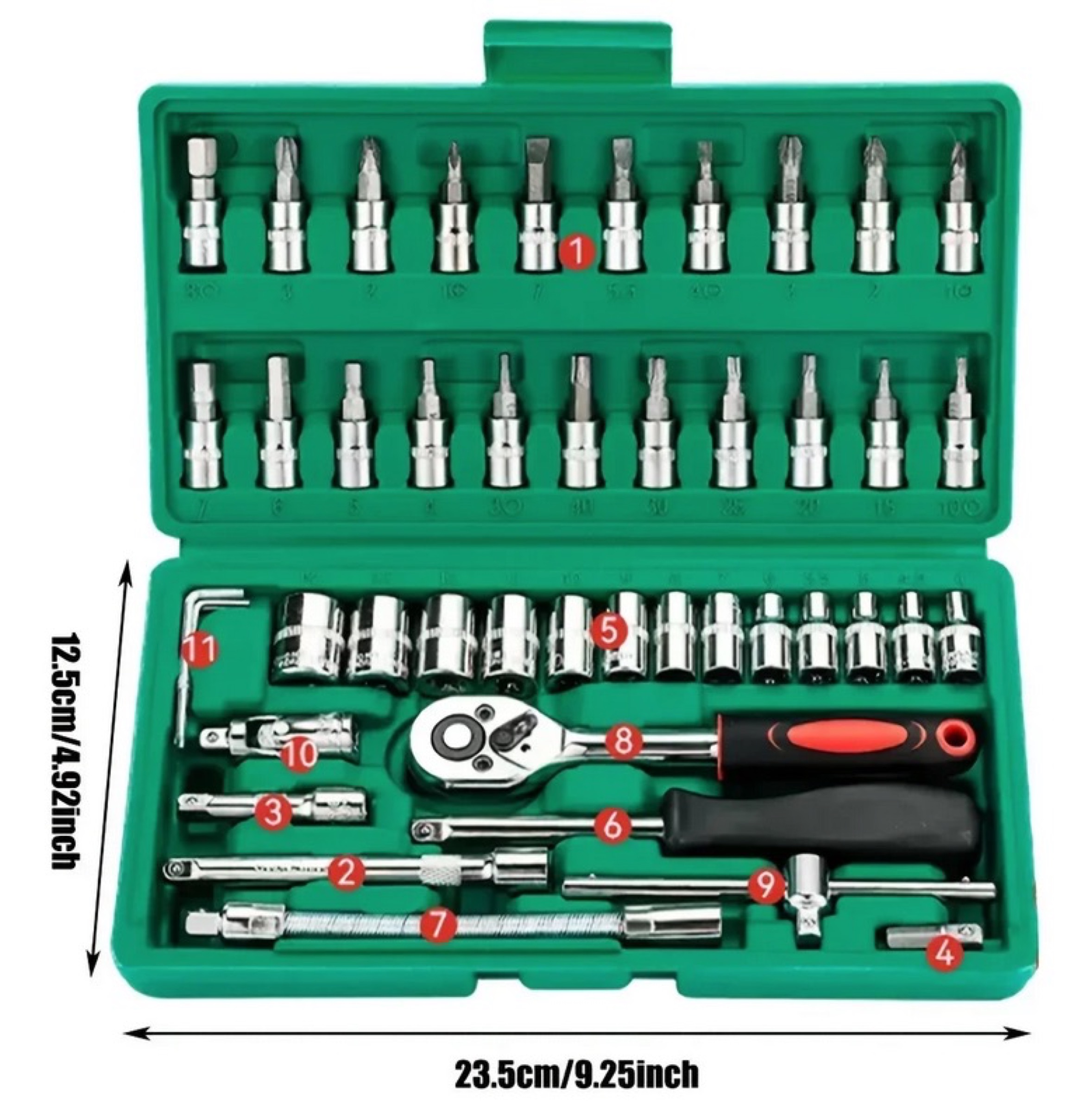 Kit attrezzi riparazione e fai-da-te da 46 pezzi a meno di 1 € - macitynet.it Kit attrezzi riparazione e fai-da-te da 46 pezzi a meno di 1 € - macitynet.it