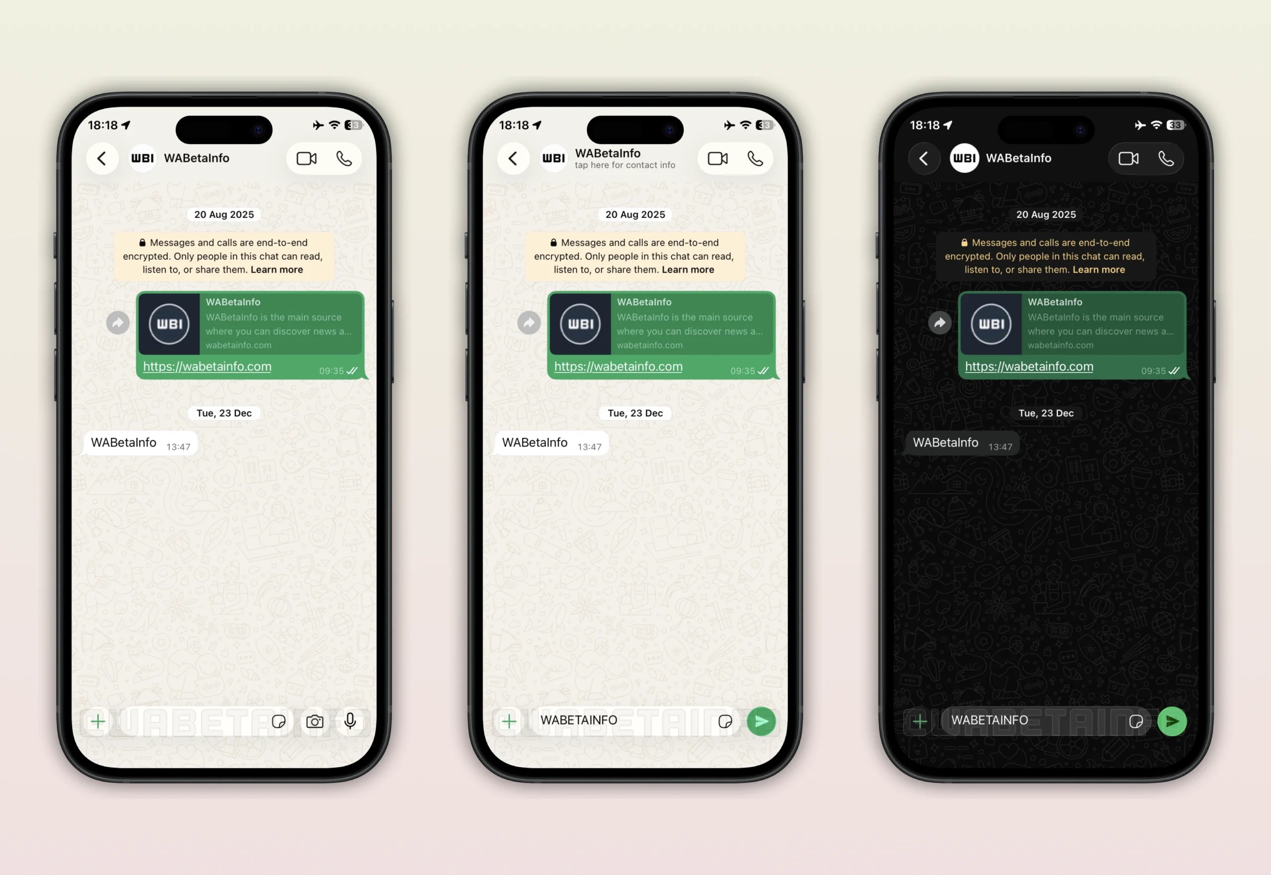 WhatsApp si rifà il look su iPhone con design liquido - macitynet.it WhatsApp si rifà il look su iPhone con design liquido - macitynet.it