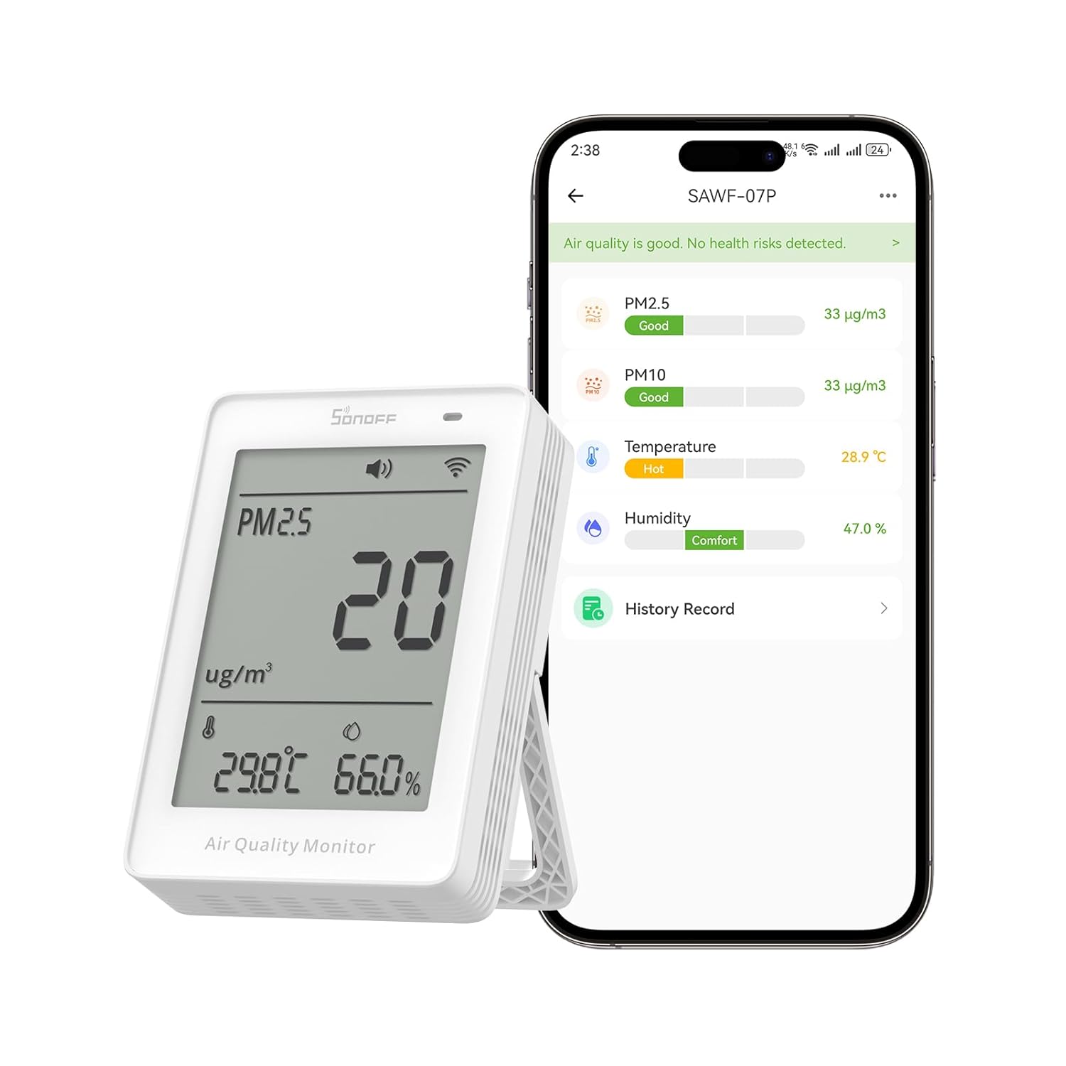 SONOFF presenta la linea AirGuard per il monitoraggio dell'aria per CO2 e PM2.5 - macitynet.it SONOFF presenta la linea AirGuard per il monitoraggio dell'aria per CO2 e PM2.5 - macitynet.it