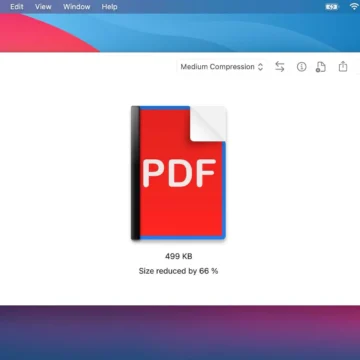 PDF Squeezer 4, ottimizzata per Apple Silicon l’utility per comprimere i PDF - macitynet.it