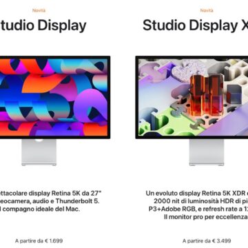 Apple Studio Display, al via i preordini su Amazon - macitynet.it