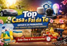 Dal giardino al fai da te, alla sicurezza smart: i prodotti più acquistati su Amazon nell’ultimo giorno Dal giardino al fai da te, alla sicurezza smart: i prodotti più acquistati su Amazon - macitynet.it