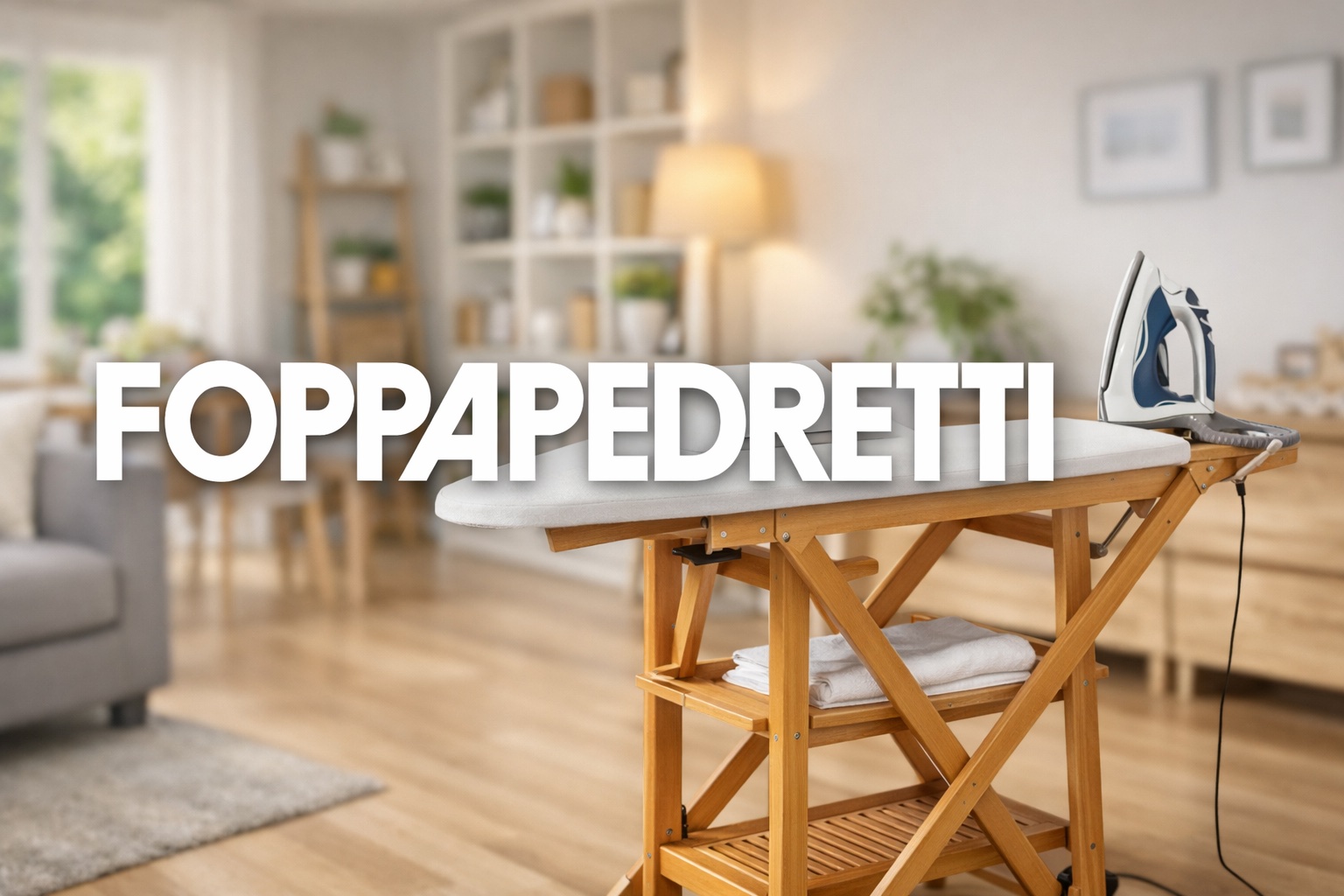 Festa Prime per Foppa Pedretti con tutti gli accessori per la casa e la lavanderia