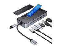 Orico hub USB-C con 8 porte e SSD M.2 fino a 8TB tra le offerte Amazon macitynet.it