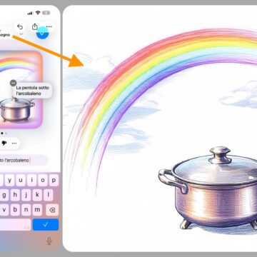 La Bacchetta immagini di iPhone trasforma gli schizzi in opere d'arte con AI - macitynet.it