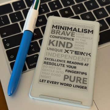 Recensione xTeink X4, il micro-reader definitivo - macitynet.it