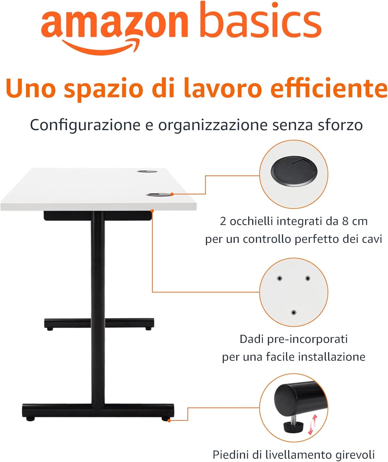 Smart Working e Gaming, Amazon lancia la nuova scrivania minimalista a 50 euro - macitynet.it Smart Working e Gaming, Amazon lancia la nuova scrivania minimalista a 50 euro - macitynet.it