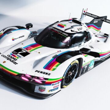Porsche gareggerà in California con i colori storici della livrea Apple Computer - macitynet.it