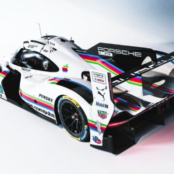 Porsche gareggerà in California con i colori storici della livrea Apple Computer - macitynet.it