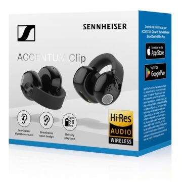 Sennheiser Accentum Clip: audio aperto che non isola dall'ambiente - macitynet.it