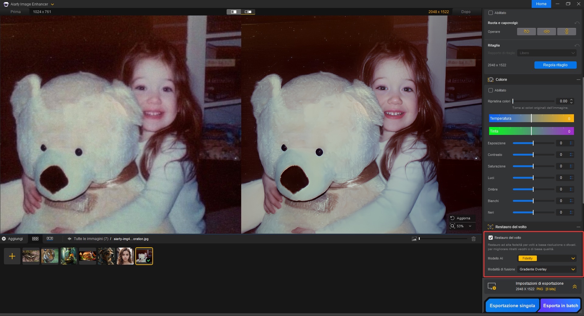 Aiarty Image Enhancer punta sulla Face Restoration per recuperare dettagli realistici nei ritratti - macitynet.it Aiarty Image Enhancer punta sulla Face Restoration per recuperare dettagli realistici nei ritratti - macitynet.it