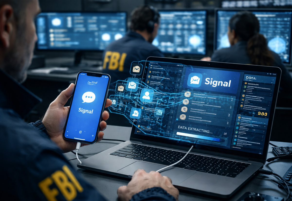 L'FBI può recuperare messaggi cancellati dall'app Signal in un iPhone ...