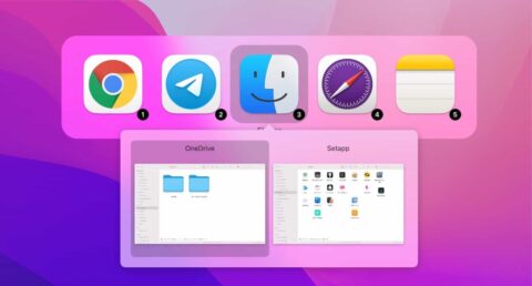 Domate finestre e app aperte su Mac con Command-Tab Plus 2