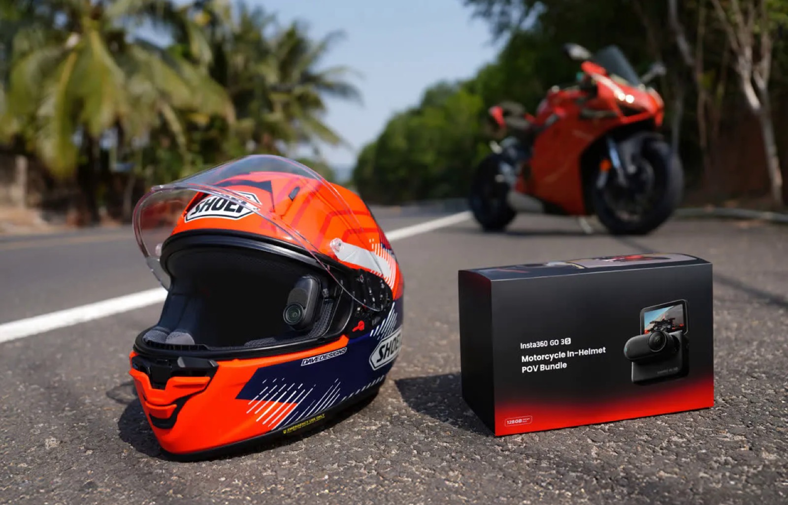 Il kit Moto POV da casco di Insta360 GO 3S piace a Marc Márquez - macitynet.it Il kit Moto POV da casco di Insta360 GO 3S piace a Marc Márquez - macitynet.it