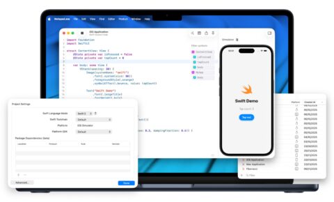 Notepad.exe per Mac esegue Swift, Python e JavaScript senza passare da Xcode