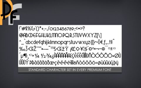 Premium Fonts: mettetevi in tasca oltre 2000 caratteri professionali per Mac e Windows