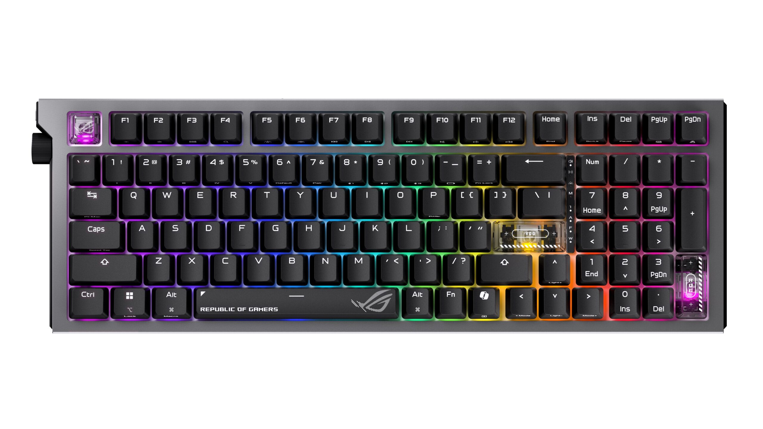 ASUS ROG Strix Morph 96 Wireless è l'anello di congiunzione tra gaming e tastiere custom - macitynet.it