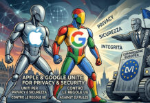 Apple e Google unite contro l’UE: “L’apertura dell’IA mette a rischio la privacy” Apple e Google unite contro l'UE: "L'apertura dell'IA mette a rischio la privacy" - macitynet.it