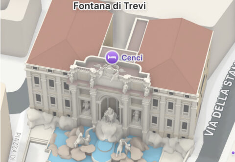 Mappe di Apple ora mostra viste in dettaglio di Roma e Napoli