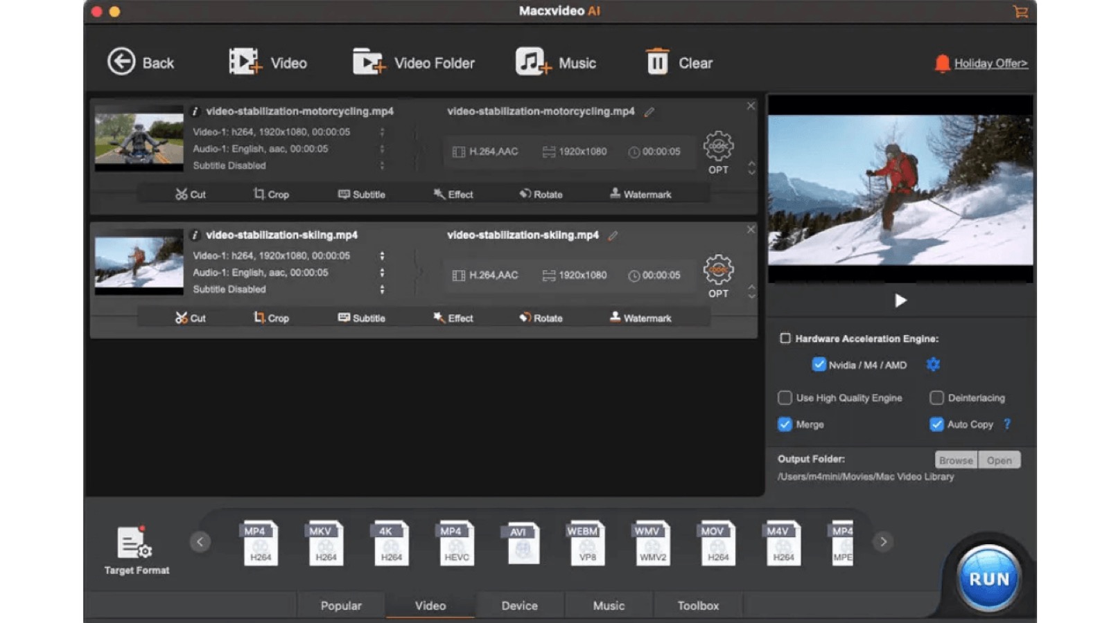 Macxvideo AI converte i video 4K con potenziamento AI - macitynet.it Macxvideo AI converte i video 4K con potenziamento AI - macitynet.it