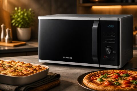 Metà prezzo, doppia cottura: microonde Samsung con grill a 99 €
