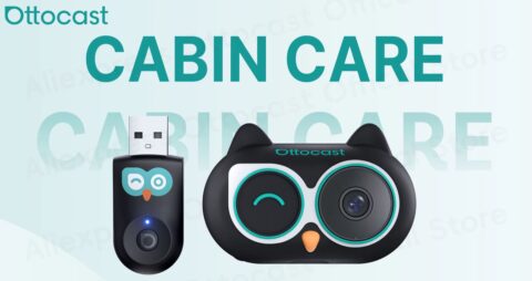 Controllate i passeggeri con la webcam Ottocast e rendete il CarPlay wireless