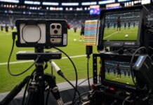 LA Galaxy-Houston Dynamo ripresa con iPhone 17 Pro Max: Apple ha costruito la produzione così LA Galaxy-Houston Dynamo ripresa con iPhone 17 Pro Max: Apple ha costruito la produzione così - macitynet.it
