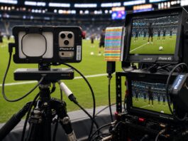 LA Galaxy-Houston Dynamo ripresa con iPhone 17 Pro Max: Apple ha costruito la produzione così LA Galaxy-Houston Dynamo ripresa con iPhone 17 Pro Max: Apple ha costruito la produzione così - macitynet.it