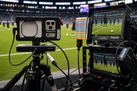 LA Galaxy-Houston Dynamo ripresa con iPhone 17 Pro Max: Apple ha costruito la produzione così