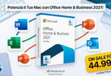 MS Office 2021 per Mac costa solo 44 €: ecco l’offerta imperdibile MS Office 2024 costa solo 13 €: ecco l'offerta imperdibile - macitynet.it