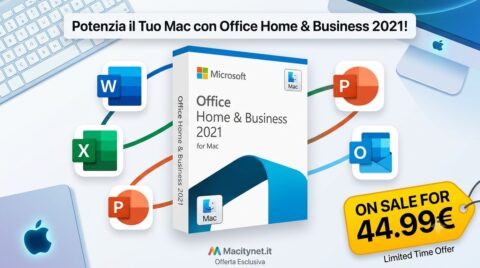 MS Office 2021 per Mac costa solo 44 €: ecco l’offerta imperdibile
