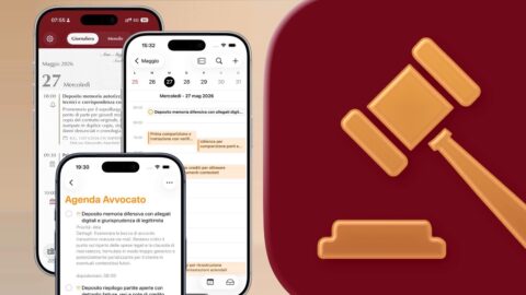 Nuova Agenda dell’Avvocato: organizzate pratiche, udienze e scadenze con l’app per iPhone e iPad