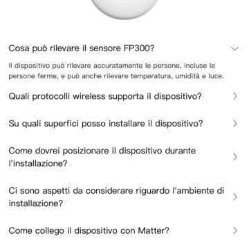 Recensione Aqara FP300, il sensore di presenza a batteria con PIR, mmWave, Thread e Zigbee - macitynet.it
