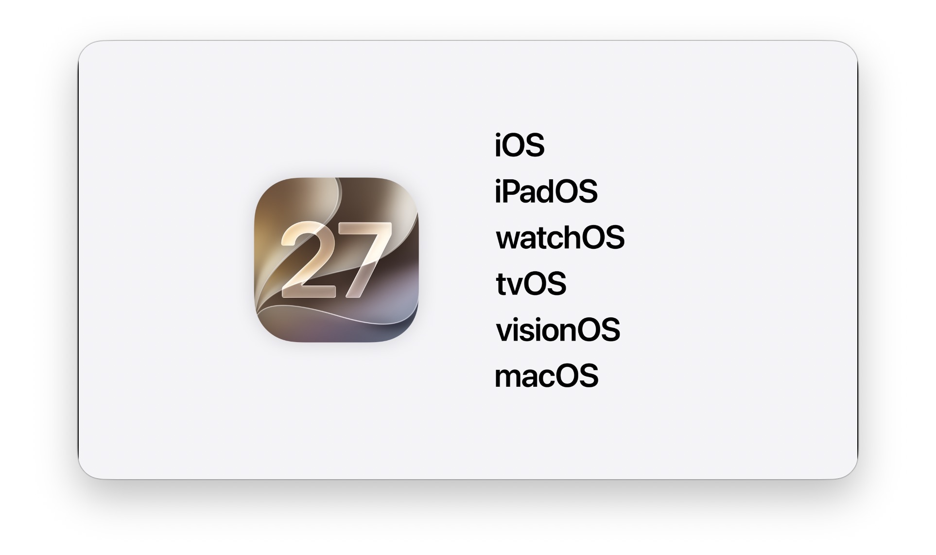 Apple annuncia iOS 27, ottimizzazioni per Liquid Glass e supporto esteso fino a iPhone 11 - macitynet.it Apple annuncia iOS 27, ottimizzazioni per Liquid Glass e supporto esteso fino a iPhone 11 - macitynet.it