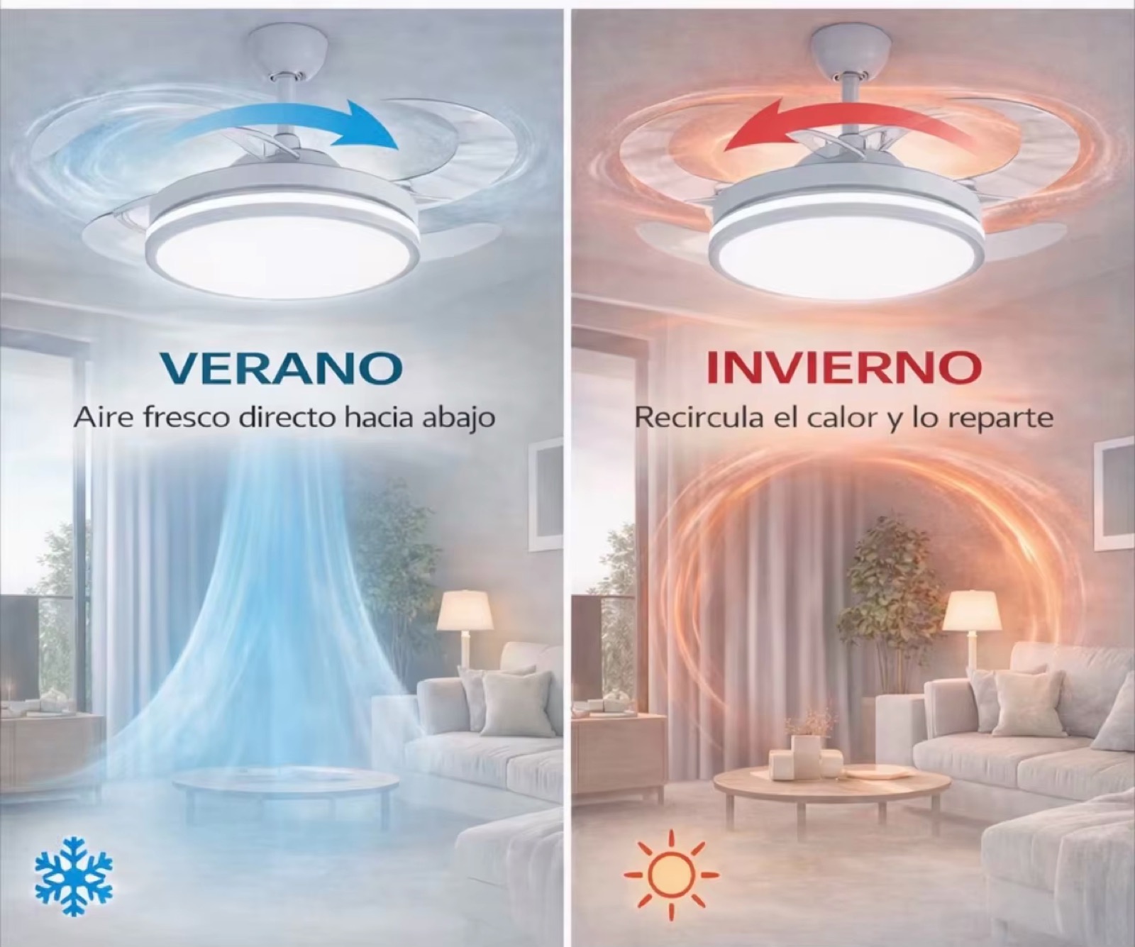 Lampadario LED con ventilatore incorporato a partire da 59 € - macitynet.it Lampadario LED con ventilatore incorporato a partire da 59 € - macitynet.it