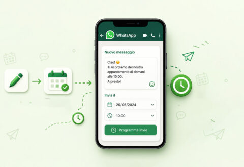 WhatsApp sta testando l’invio programmato dei messaggi