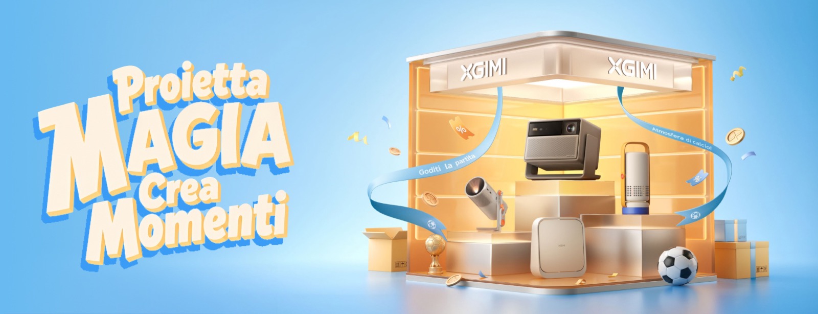 Videoproiettori XGIMI, cinema all'aperto fino al 40% di sconto - macitynet.it Videoproiettori XGIMI, cinema all'aperto fino al 40% di sconto - macitynet.it