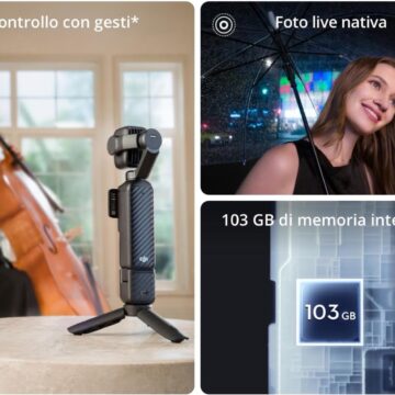 DJI Osmo Pocket 4P: la prima tascabile con doppio obiettivo - macitynet.it