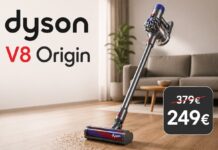 Per avere un Dyson non servono 600 euro: il V8 Origin vi costa solo 249 euro Per avere un Dyson non servono 600 euro: il V8 Origin vi costa solo 249 euro - macitynet.it