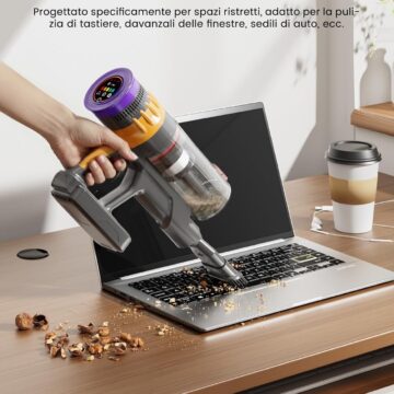 Lefant V1: aspirapolvere senza Fili, 40.000 Pa di aspirazione e prezzo in forte sconto - macitynet.it